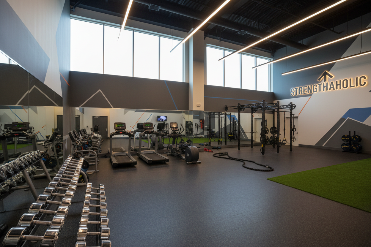 Professional gym background